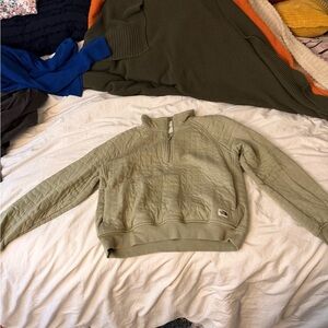 The North Face Olive Green women's Sweater